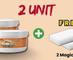 Pakej Combo : 2 Unit Periuk Cleaner + FREE 2 Magic Sponge